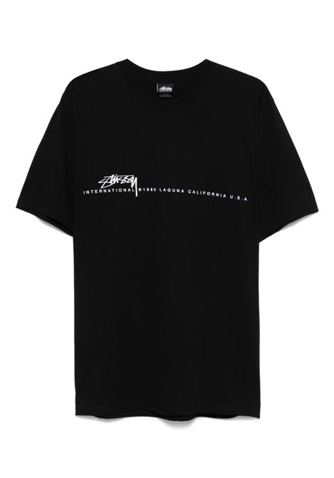 smooth 80 tee uomo nera STÜSSY | 19050800001