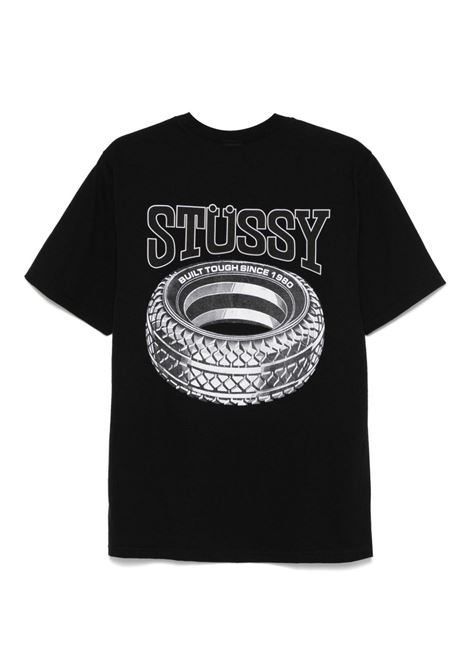 tough tread tee uomo nera STÜSSY | 19050820001