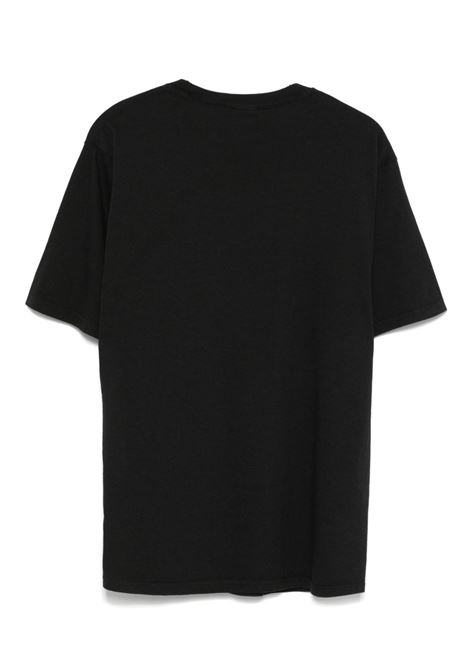 arched pig. dyed tee man black STÜSSY | 19050850001