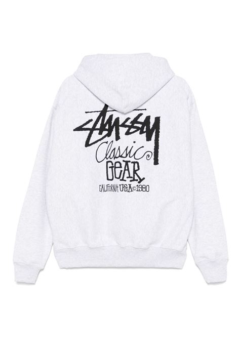 classic gear hood uomo grigia STÜSSY | 19250840062