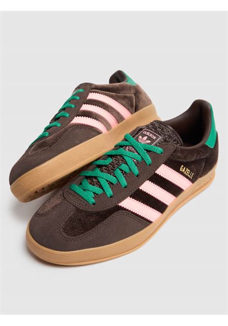 sneakers gazelle indoor w donna marroni ADIDAS | JI2714BROWN