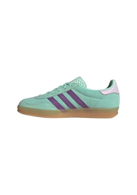 snakers gazelle indoor w donna verde acqua ADIDAS | JQ0192GREEN