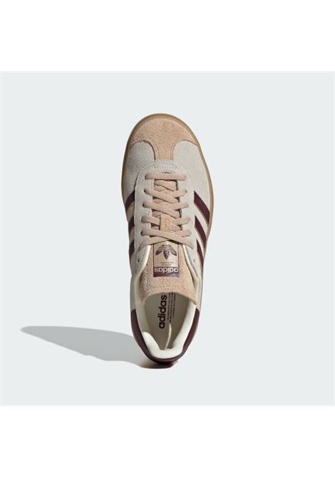 snekaers gazelle bold donna beige ADIDAS | JQ5127BEIGE
