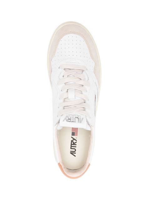 sneakers medalist low aulm ls76  uomo bianche sabbia e beige AUTRY | AULMLS76
