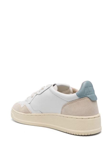 medalist low aulw ls79 sneakers woman white light and beige AUTRY | AULWLS79