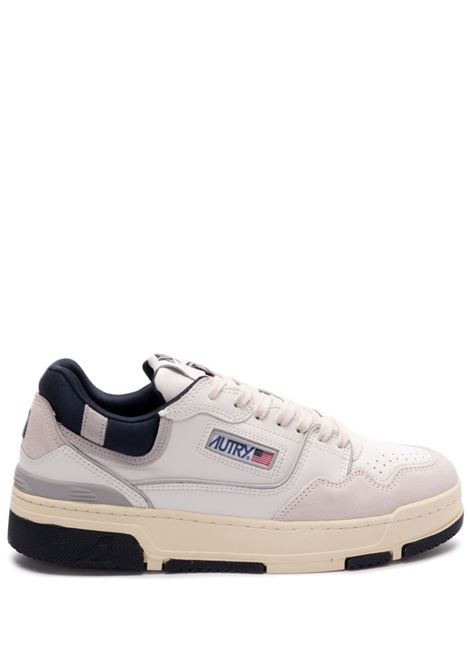 sneakers clc low mc06 uomo bianche navy e grigie AUTRY | ROLMMC06