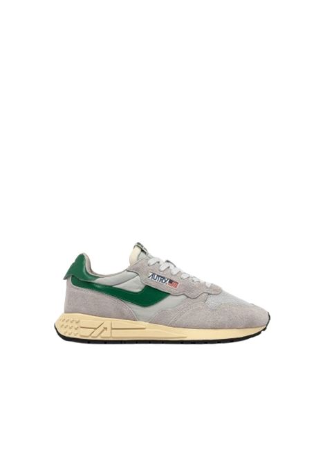 sneakers reelwind low uomo grigie e everdi AUTRY | WWLMUT09