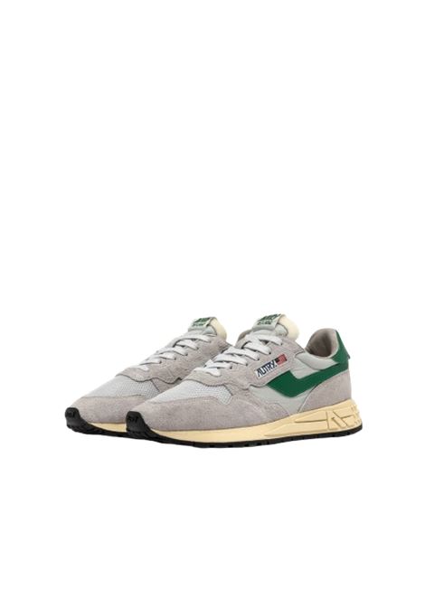 sneakers reelwind low uomo grigie e everdi AUTRY | WWLMUT09
