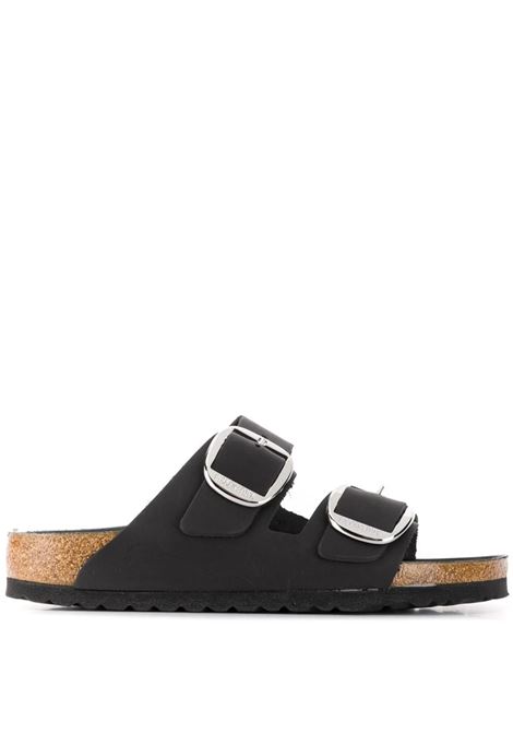 arizona big buckle sandals man black BIRKENSTOCK | 1011075BLACK