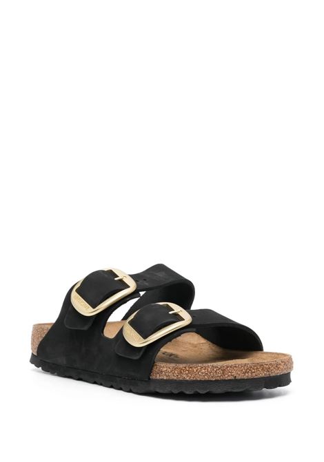 arizona big buckle sandals unisex black  BIRKENSTOCK | 1023290BLACK