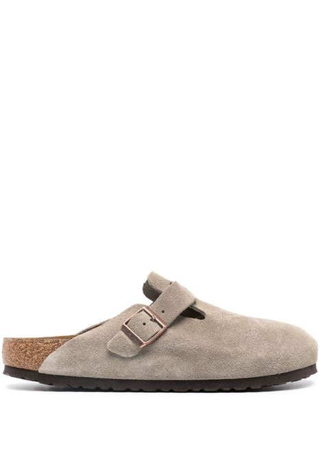 sandali boston donna beige BIRKENSTOCK | 560773TAUPE
