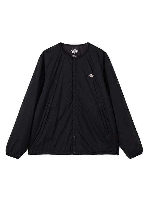 insulation collarless jacket uomo nera DANTON | DT-A0633BLACK