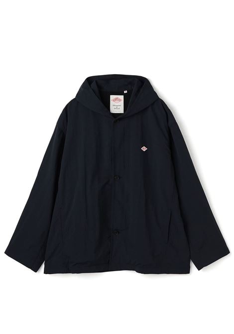 nylon tusser hooded jacket uomo navy DANTON | DT-A0655NAVY