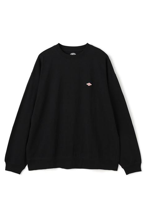 sweat t-shirt man black DANTON | DT-C0204BLACK