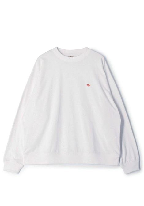 sweat t-shirt man white DANTON | DT-C0204WHITE