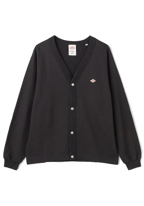 cardigan terry v-neck uomo antracite DANTON | DT-C0406CHARCOAL
