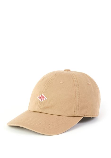 chino cloth 6 panel cap unisex beige DANTON | DT-H0227BEIGE