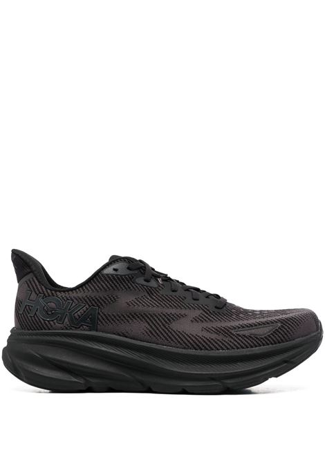 snekaers clifton 9 uomo nere HOKA | 1127895BBLC