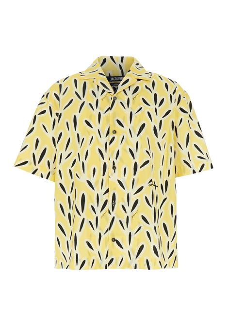 camicia la chemise jean uomo gialla JACQUEMUS | 255SH201-17052BO