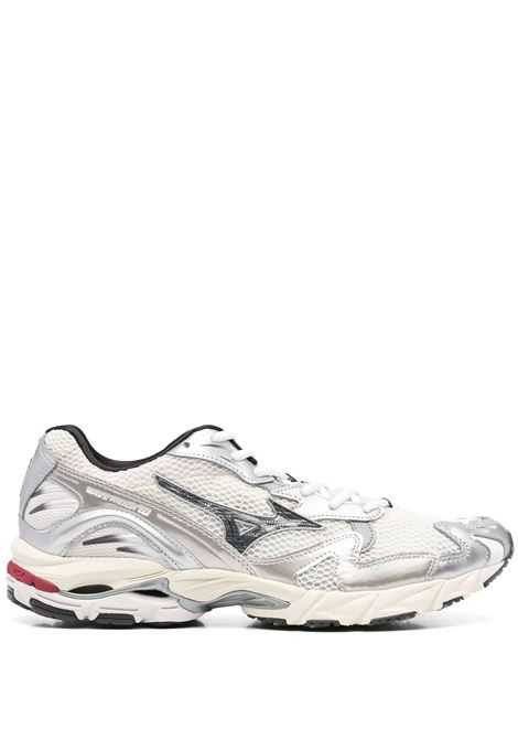 wave rider 10 snekaers man white and silver MIZUNO | D1GA243111