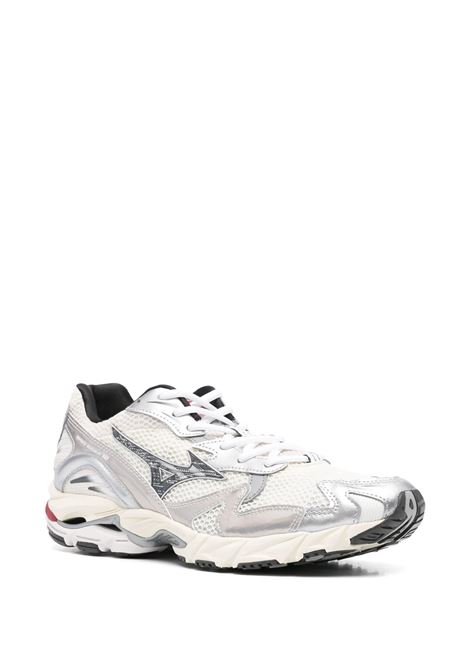 wave rider 10 snekaers man white and silver MIZUNO | D1GA243111