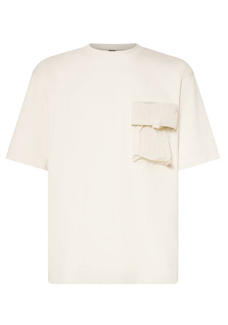 t-shirt nera reverse pocket uomo avorio OAKLEY | FOA40683468S
