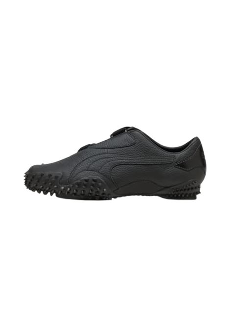 mostro leather snekaers man black PUMA | 40227301