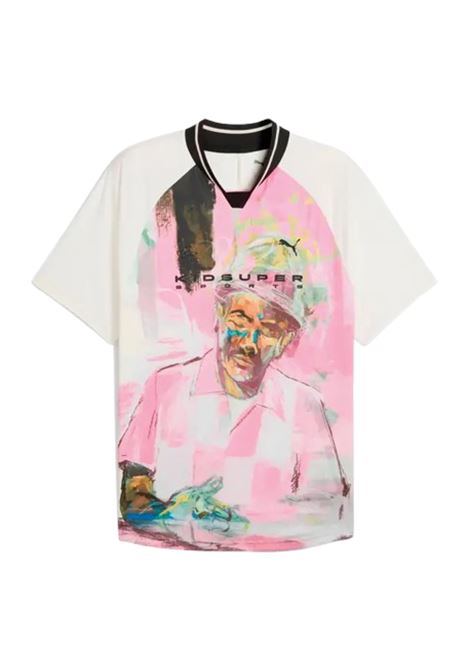 printed jersey tee man white PUMA | 62951276