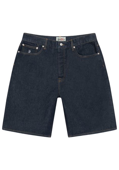 big ol short denim man rinsed indigo STÜSSY | 112296T0737