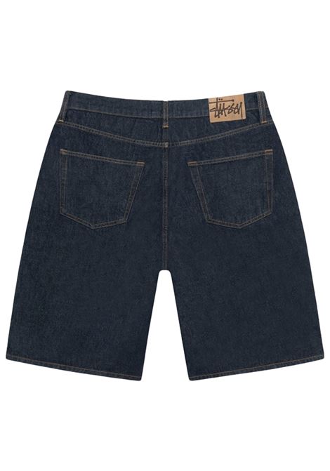 big ol short denim man rinsed indigo STÜSSY | 112296T0737