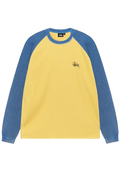 basic thermal 2 tone  man yello and blue STÜSSY | 11403620201