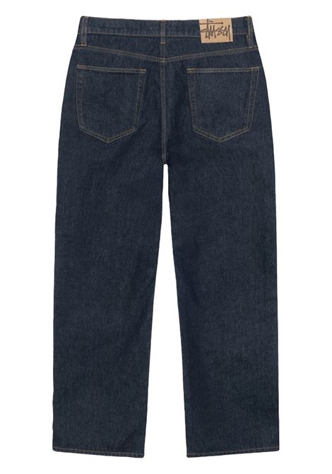 new classic jeans denim man rinsed indigo STÜSSY | 1166720737