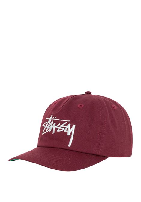 big stock mid depth cap man plum STÜSSY | 13111450805