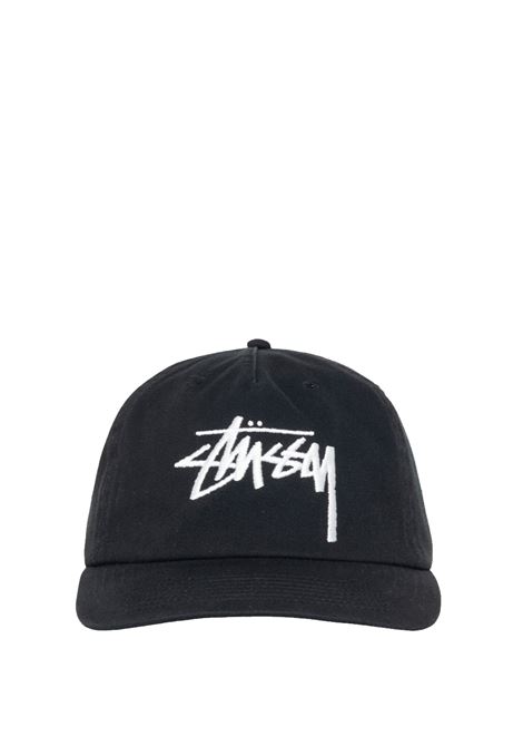 big stock mid depth cap man black STÜSSY | 13111451361