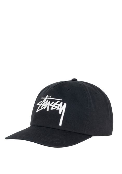 big stock mid depth cap man black STÜSSY | 13111451361