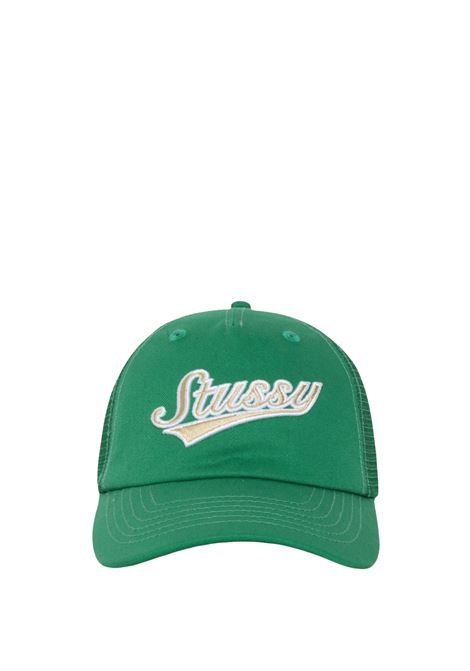 low profile trucker athletic cap uomo forest STÜSSY | 13111650410