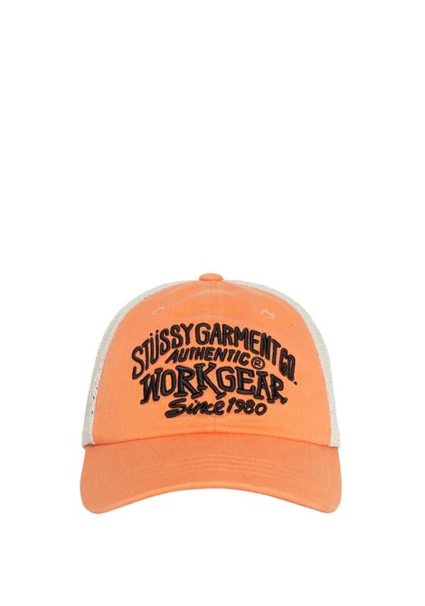 lp workgear strapback cap man orange STÜSSY | 13111790602