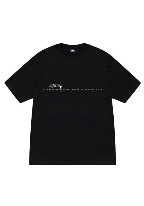 smooth 80 tee uomo nera STÜSSY | 19050800001