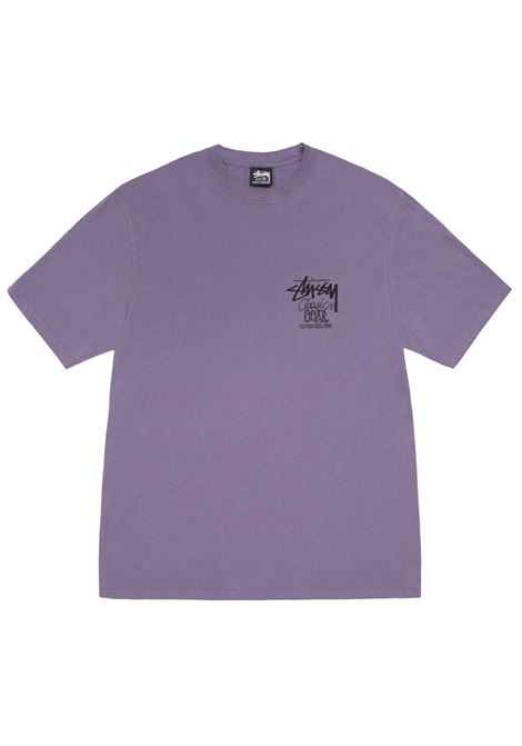 classic gear pig. dyed tee uomo grape STÜSSY | 19050840425