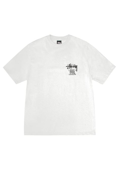 classic gear pig. dyed tee uomo bianca STÜSSY | 19050841002