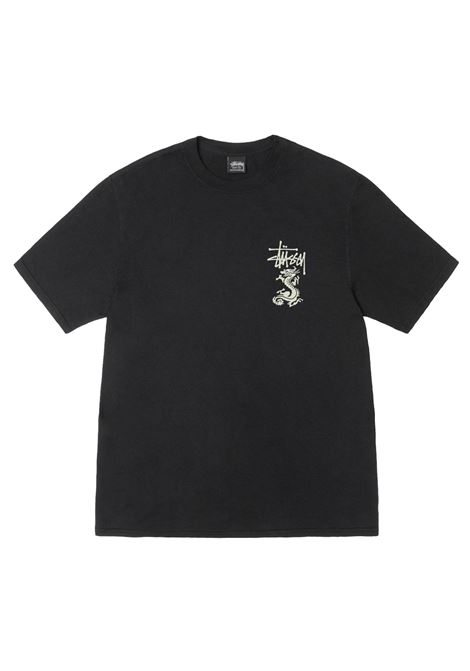 double dragon pig tee man black STÜSSY | 19051130001