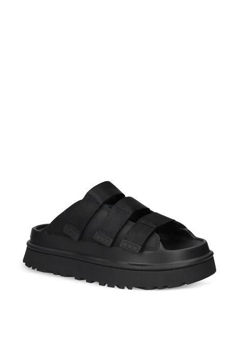 sandali goldenglow slide donna neri UGG | 1167430BLK