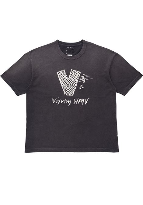 jumbo tee s/s v crash uomo black VISVIM | 0125105010014BLACK