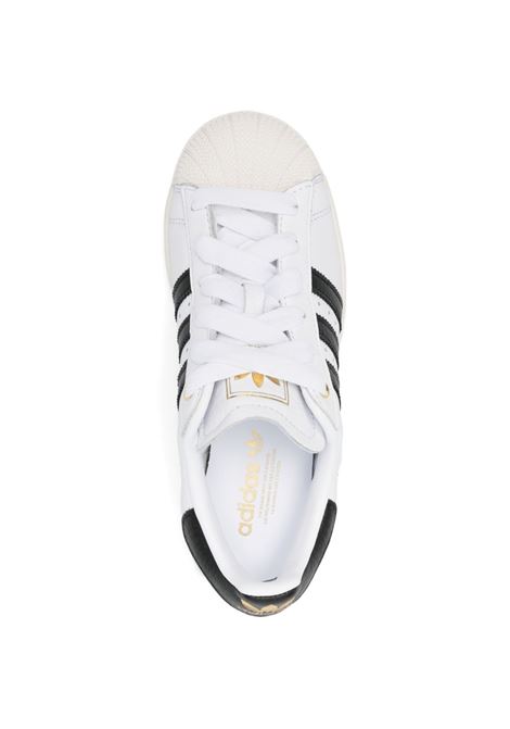 superstar II sneakers unisex white and black ADIDAS | KI0979WHITE