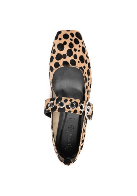 uma leopard mary-jane woman beige and black AEYDE | A11-FL0551068227