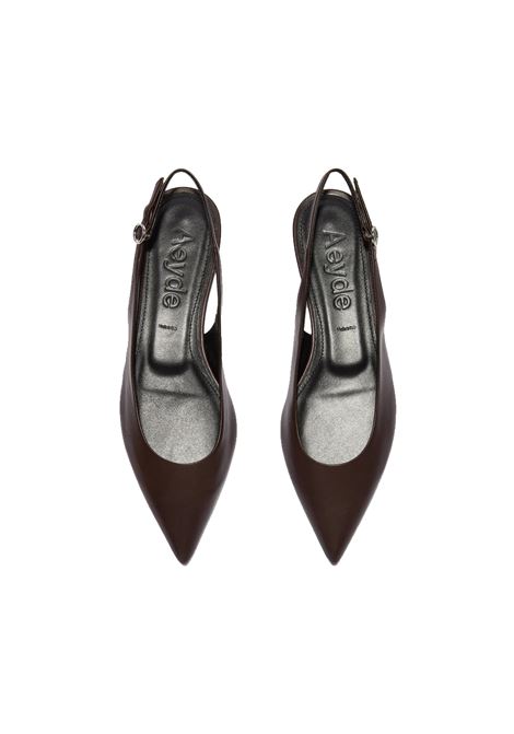 décolleté slingback annora donna moka AEYDE | A11-FL0664001003