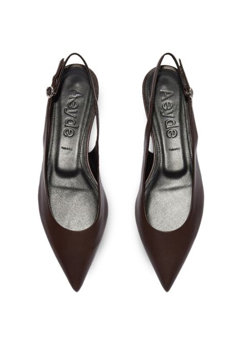 décolleté slingback annora donna moka AEYDE | A11-FL0664001003