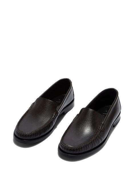 arthur apron loafer woman moka AEYDE | A11-FL0665002003