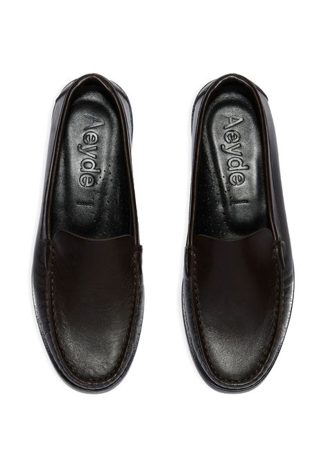 arthur apron loafer woman moka AEYDE | A11-FL0665002003