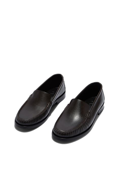 arthur apron loafer woman moka AEYDE | A11-FL0665002003